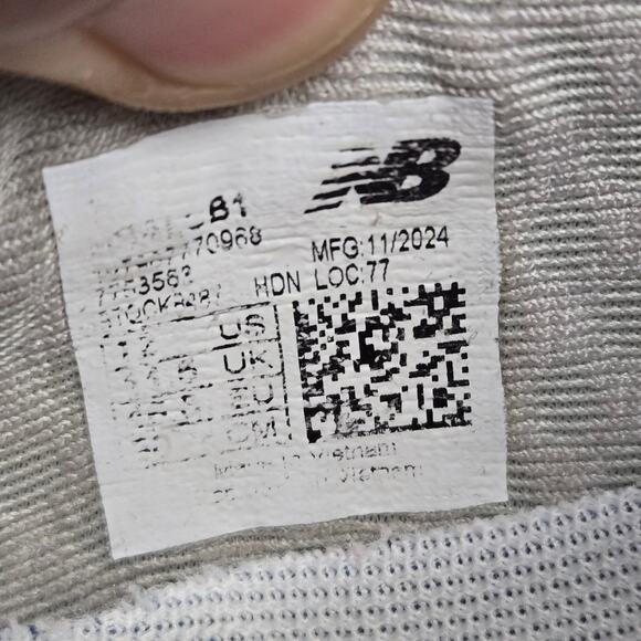 New Balance Mens 12D Fresh Foam x Balos v1 Grey Matter Mineral Road Running Shoe - Picture 13 of 13